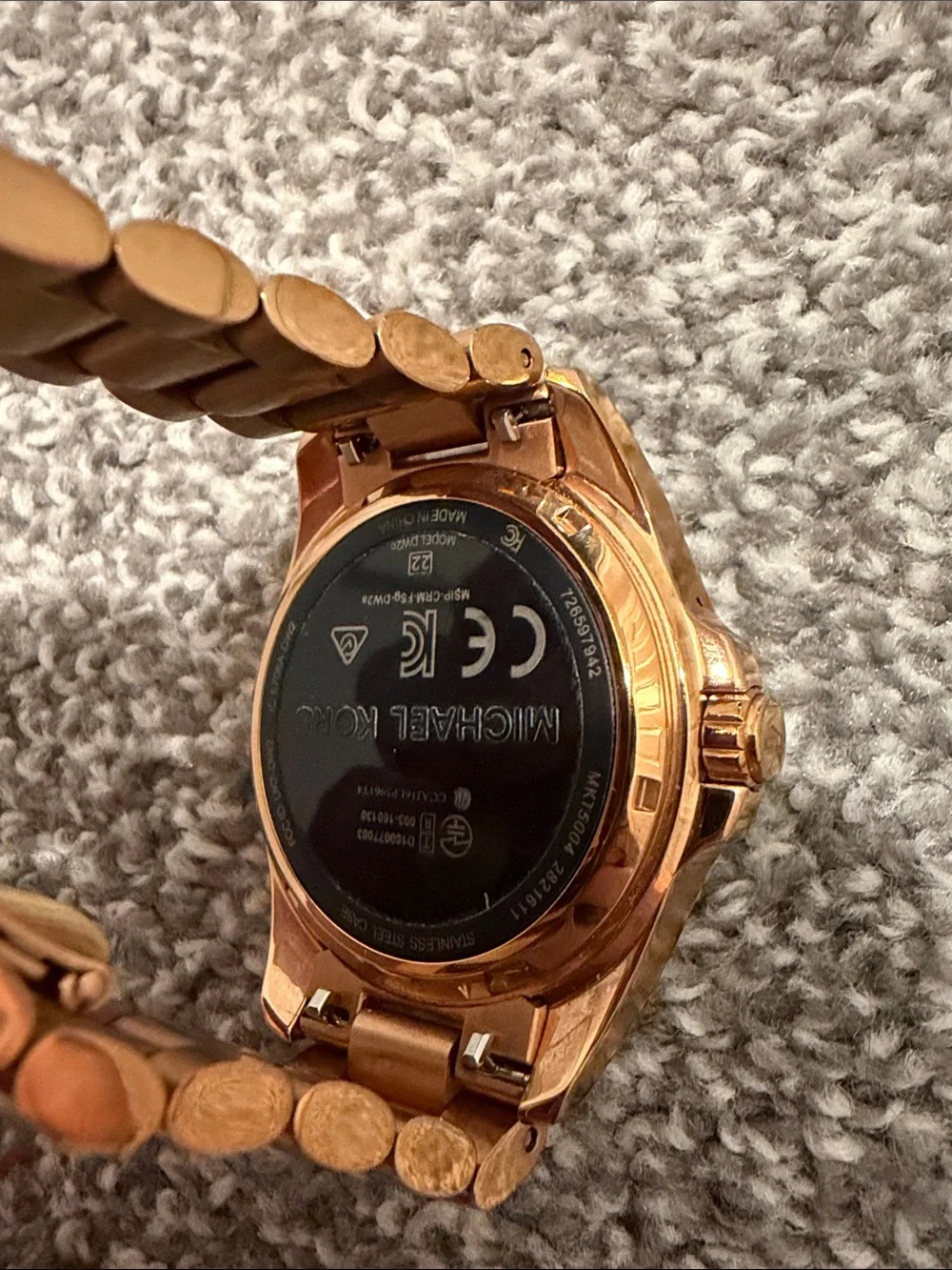 Michael Kors Rose Gold Smartwatch